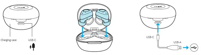 KEF Mu3 Noise Cancelling True Wireless Earphones User Manual fig3