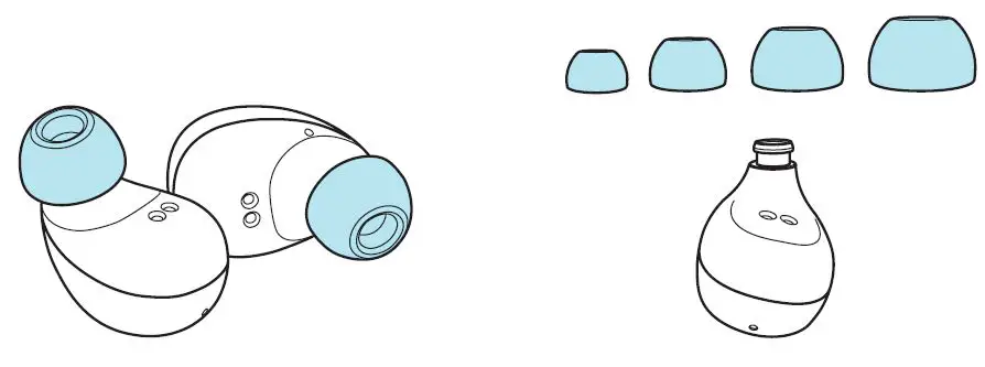 KEF Mu3 Noise Cancelling True Wireless Earphones User Manual fig4