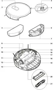 SENCOR SRV 8250BK Robotic Vacuum Cleaner - 1