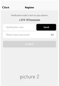 Registration and login