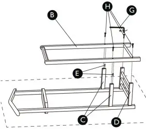 John Lewis Beech Wood Valet Stand -- Step2