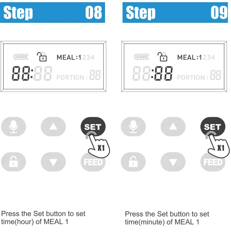 Arspic AP DAF033 Automatic Pet Feeder - fig 5
