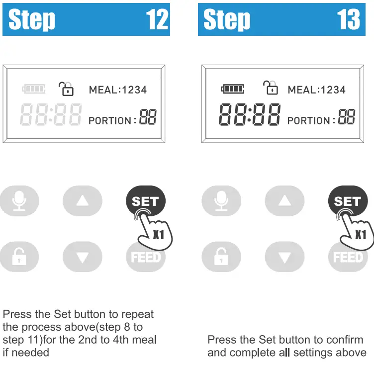 Arspic AP DAF033 Automatic Pet Feeder - fig 7