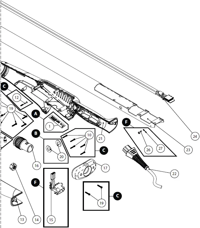 LEROS 950XCV Handle 02