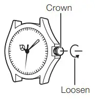 a close up of a clock