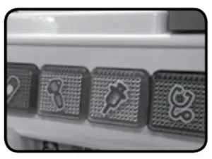 vtech 1783 Play and Heal Deluxe Medical Kit - Buttons