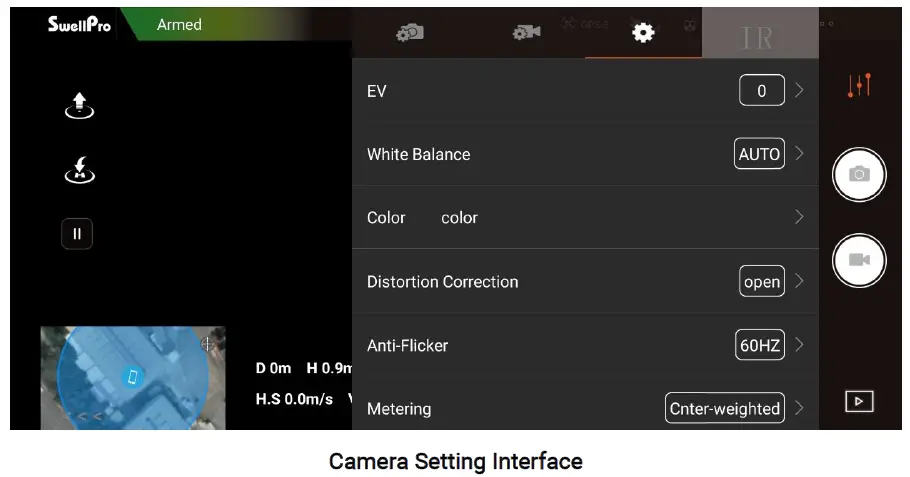 SwellPro GC1-S Waterproof 1-Axis Gimbal 4K Camera for Splash Drone fig 16