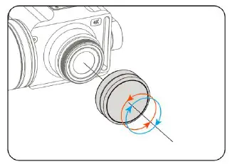 SwellPro GC1-S Waterproof 1-Axis Gimbal 4K Camera for Splash Drone fig 5