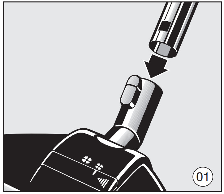 Miele STB 201 Turbo Plus Vacuum Brush - fig1