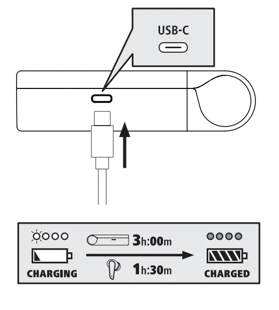 hama 00184103 Bluetooth Earphones Spirit Pocket - FIG 2