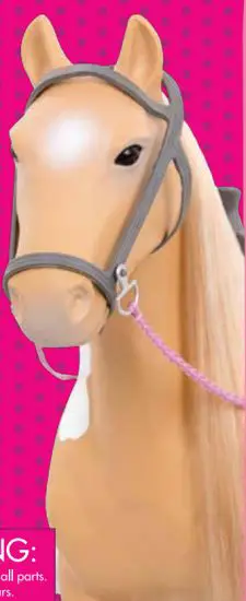 our generation BD38030Z Palomino Paint Horse 20 Inch Hair Play Horse