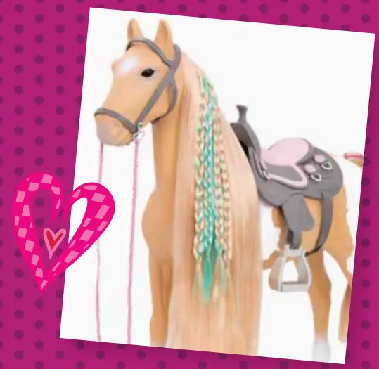 our generation BD38030Z Palomino Paint Horse 20 Inch Hair Play Horse - Step 11