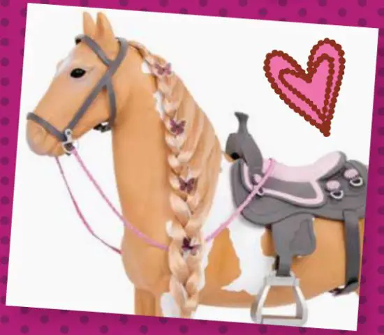 our generation BD38030Z Palomino Paint Horse 20 Inch Hair Play Horse - Step 3