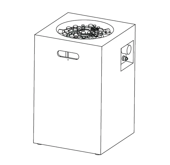 Xaralyn Column 50 Outdoor Gashaard Instruction Manual