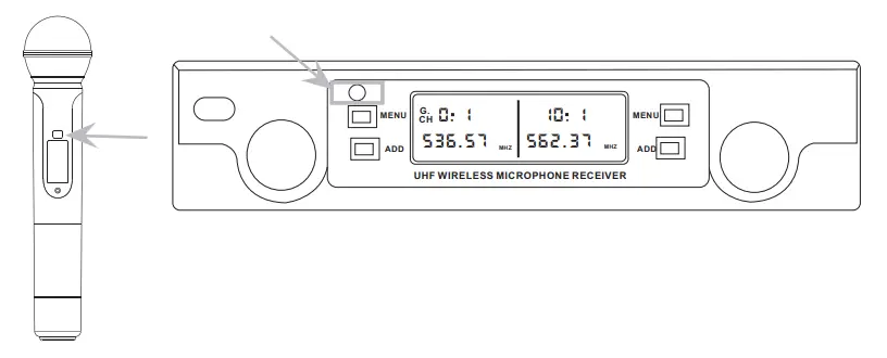INNOPOW WM 333 UHF Wireless Microphone - TRANSMITTER 3