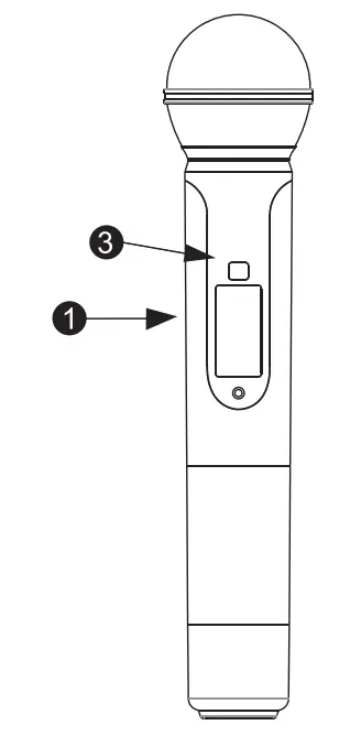 INNOPOW WM 333 UHF Wireless Microphone - TRANSMITTER