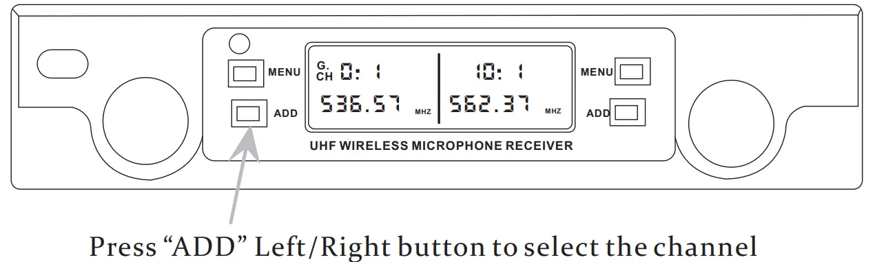 INNOPOW WM 333 UHF Wireless Microphone - fig 7