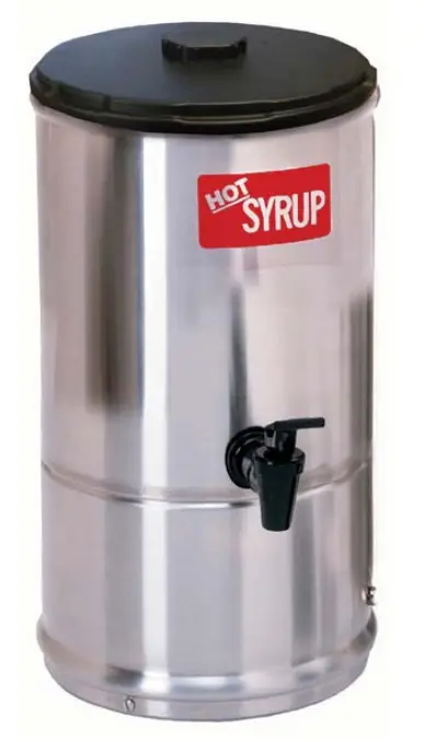 Curtis SW 1 Stainless Steel 1 Gallon Syrup Warmer
