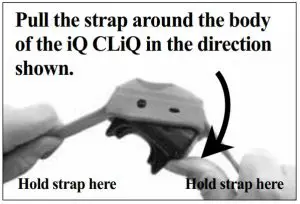 FIG 15 Attaching the Collar Strap