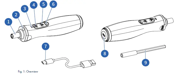 Wiha zai-Hause-DHT0001-Electric-Screwdriver -fig 2