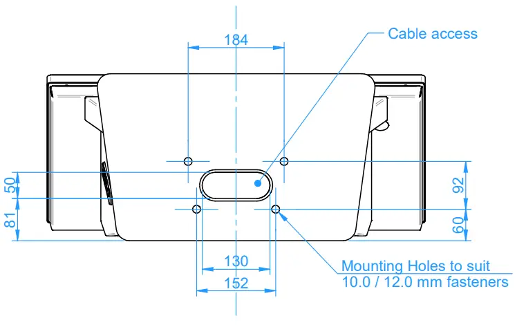 InTOUCH KIO320L SLIM 32 Inch Slim Touch Screen Kiosk Landscape - FLOOR