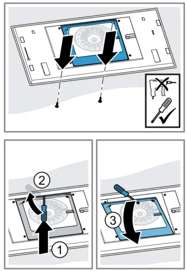 SIEMENS LR96CAQ20 Ceiling Mounted Ventilation System - Connecting the appliance