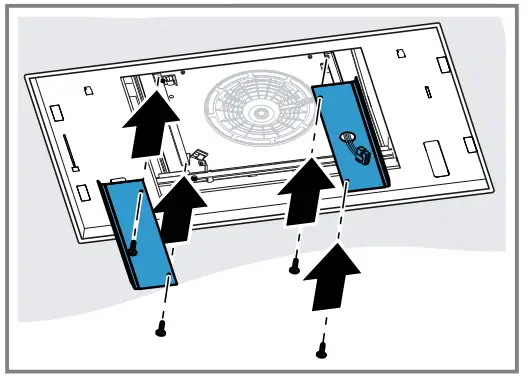 SIEMENS LR96CAQ20 Ceiling Mounted Ventilation System - Finishing connecting