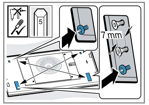 SIEMENS LR96CAQ20 Ceiling Mounted Ventilation System - diagonally