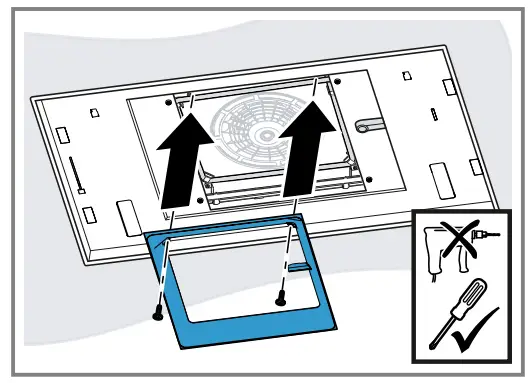 SIEMENS LR96CAQ20 Ceiling Mounted Ventilation System - screw it firmly