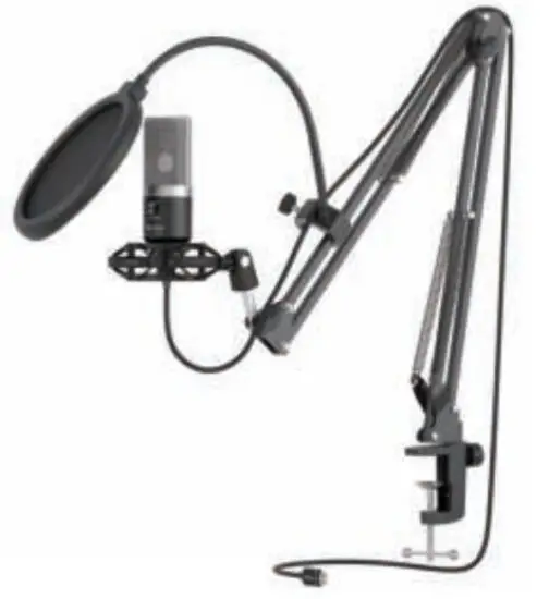 FIFINE T670 Studio Condenser USB Microphone with Arm Stand