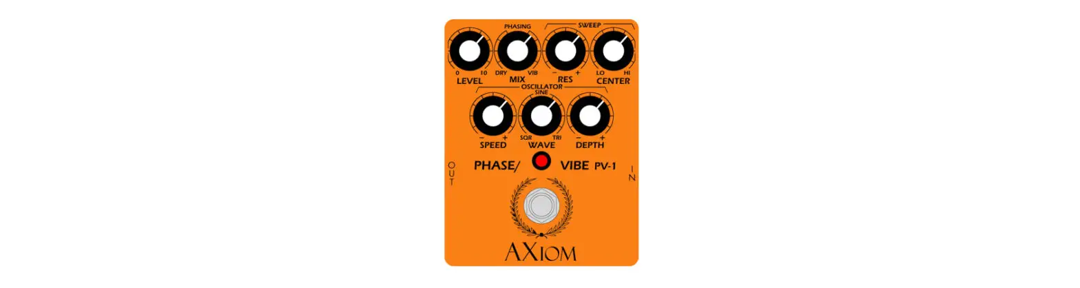 Axiom Omega-vibe Ov-1 Analog Vibe Pedal User Manual Axiom Omega-vibe Ov-1 Analog Vibe Pedal User Manual
