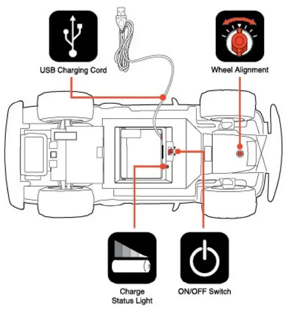 NEW BRIGHT 31H5HW TOY Transmitter - fig 1