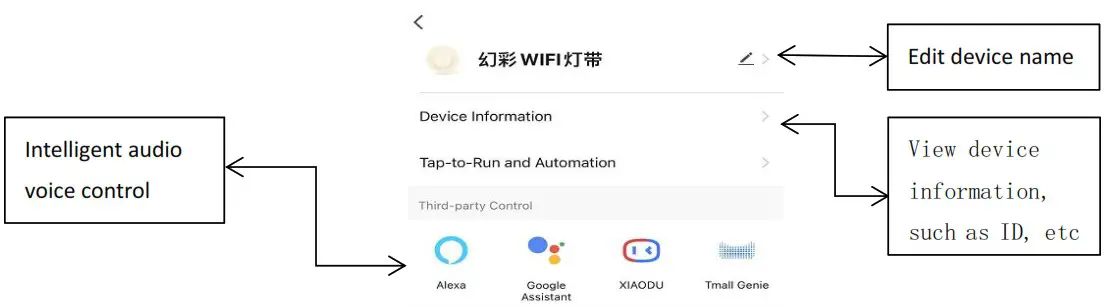 Shenzhen Henghe Optoelectronics HH IR23 LED Intelligent WiFi Controller - Edit interface description 1