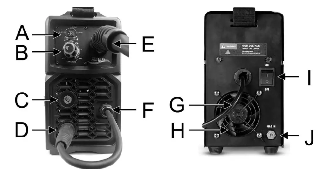PRO-POINT PN105I GASLESS MIG WELDER 1