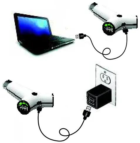 volkano 3-in-1 Car Charger Power Bank and Flashlight - Powerbank