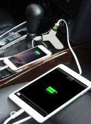 volkano 3-in-1 Car Charger Power Bank and Flashlight - Recharge