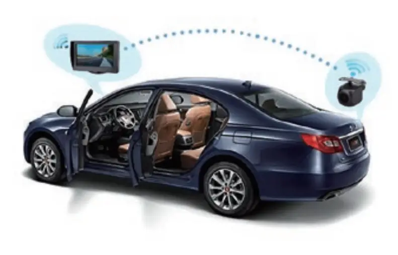 HODOZZY-XL-230WX-4.3 Inch-Monitor(2.4GHz Wireless)-Backup-Camera-1