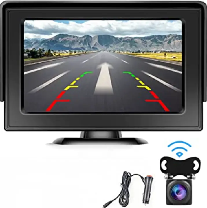 HODOZZY-XL-230WX-4.3 Inch-Monitor(2.4GHz Wireless)-Backup-Camera