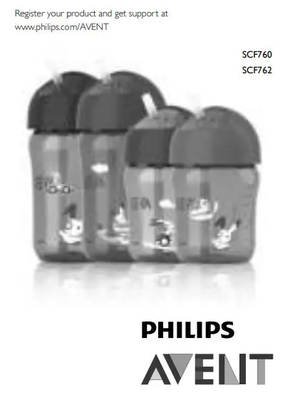 PHILIPS Baby Straw Bottle User Manual