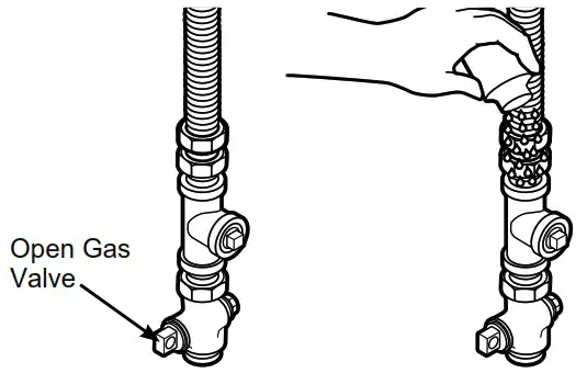 GE Profile 7 4 Cu Ft Gas Dryer - CONNECTING A GAS DRYER 7