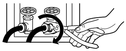 GE Profile 7 4 Cu Ft Gas Dryer - CONNECTING INLET HOSES 3