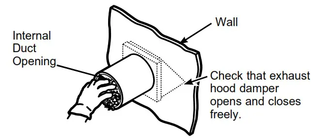GE Profile 7 4 Cu Ft Gas Dryer - EXHAUSTING THE DRYER 10