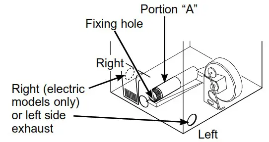 GE Profile 7 4 Cu Ft Gas Dryer - EXHAUSTING THE DRYER 17