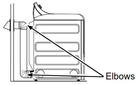GE Profile 7 4 Cu Ft Gas Dryer - EXHAUSTING THE DRYER 3