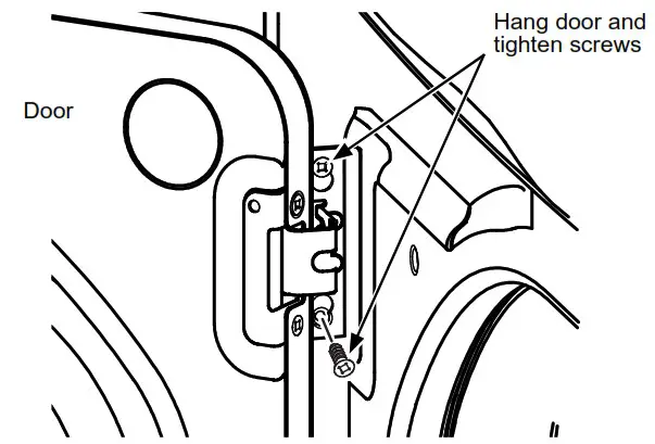 GE Profile 7 4 Cu Ft Gas Dryer - REVERSING THE DOOR 10