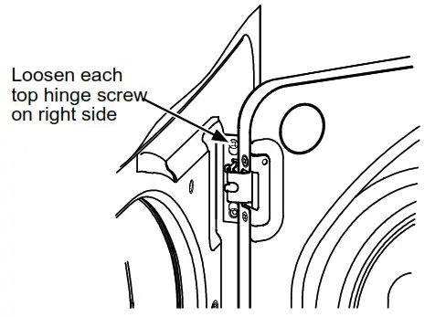 GE Profile 7 4 Cu Ft Gas Dryer - REVERSING THE DOOR 16