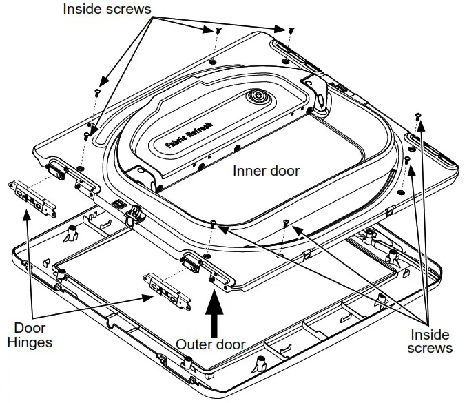 GE Profile 7 4 Cu Ft Gas Dryer - REVERSING THE DOOR 20