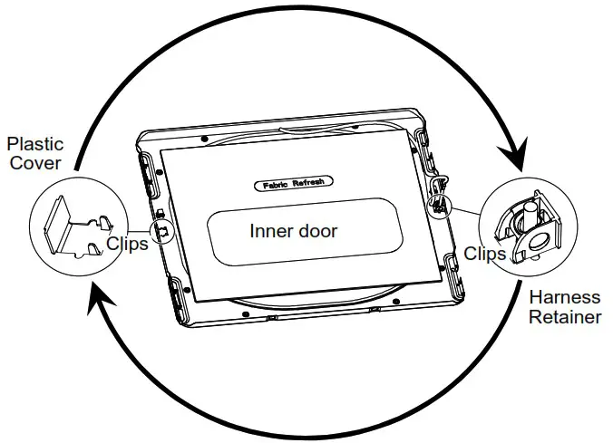 GE Profile 7 4 Cu Ft Gas Dryer - REVERSING THE DOOR 21