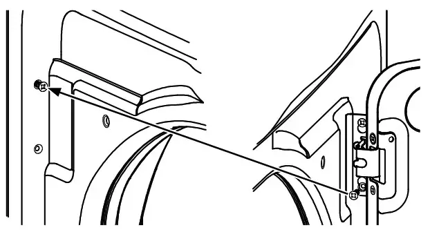 GE Profile 7 4 Cu Ft Gas Dryer - REVERSING THE DOOR 3