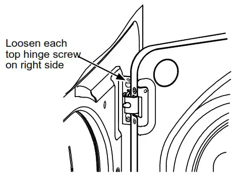 GE Profile 7 4 Cu Ft Gas Dryer - REVERSING THE DOOR 4